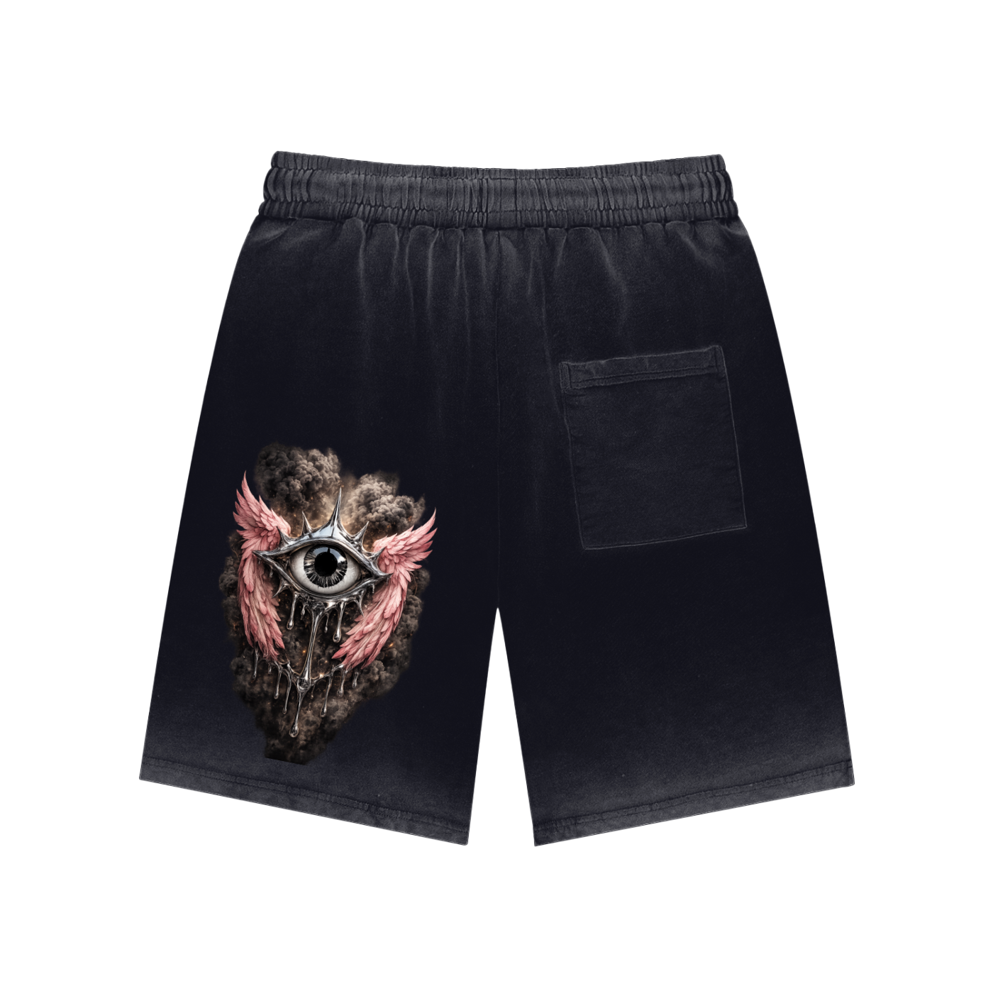 Reverse Dyed Sweatshorts