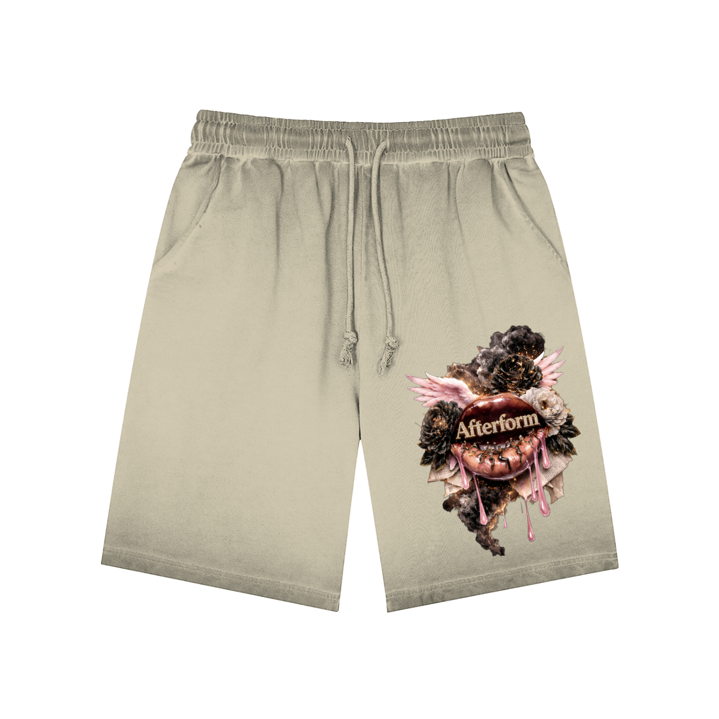 Reverse Dyed Sweatshorts