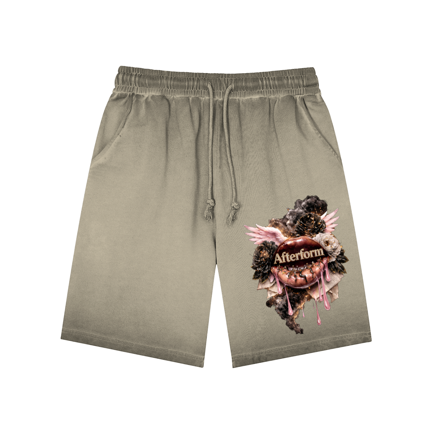 Reverse Dyed Sweatshorts