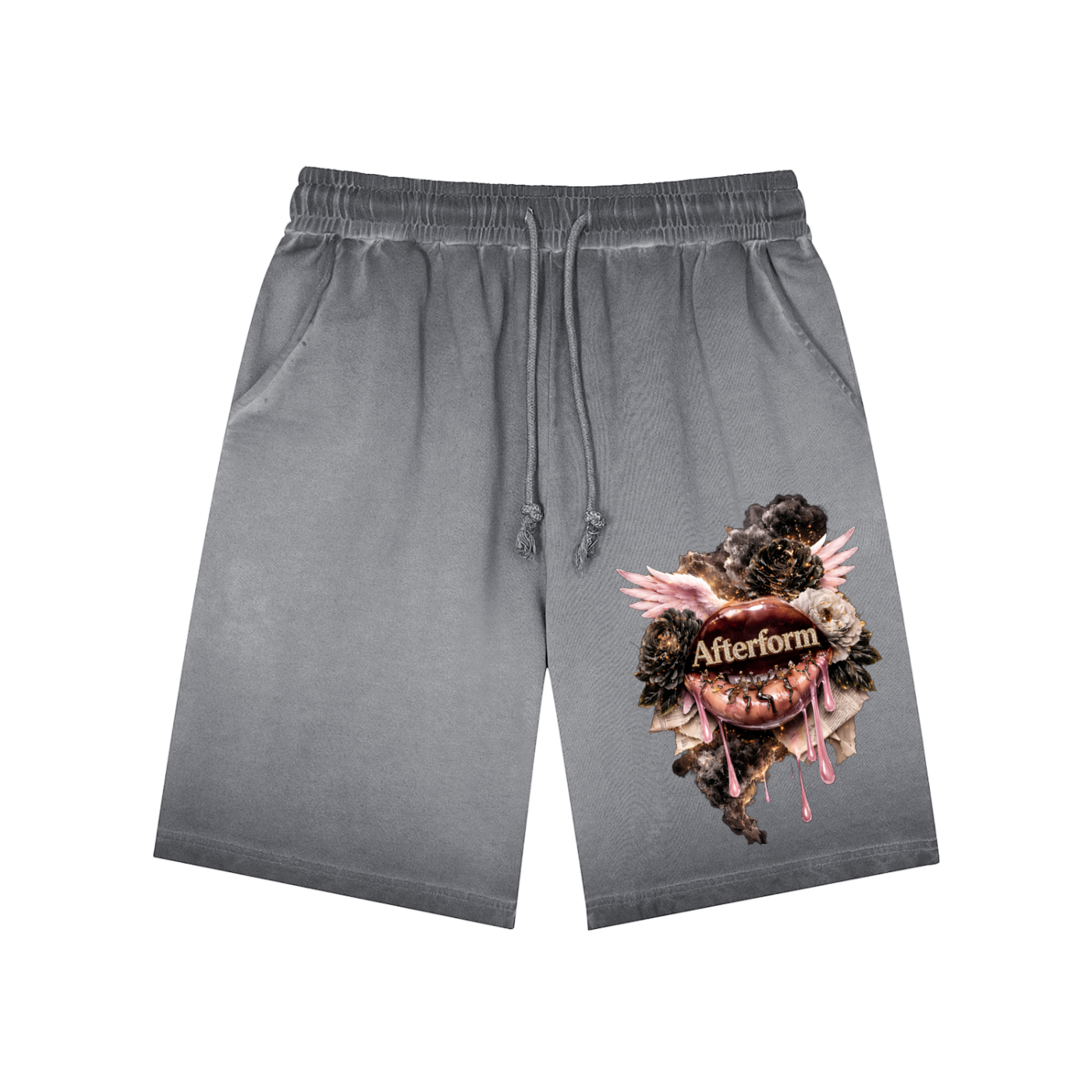 Reverse Dyed Sweatshorts