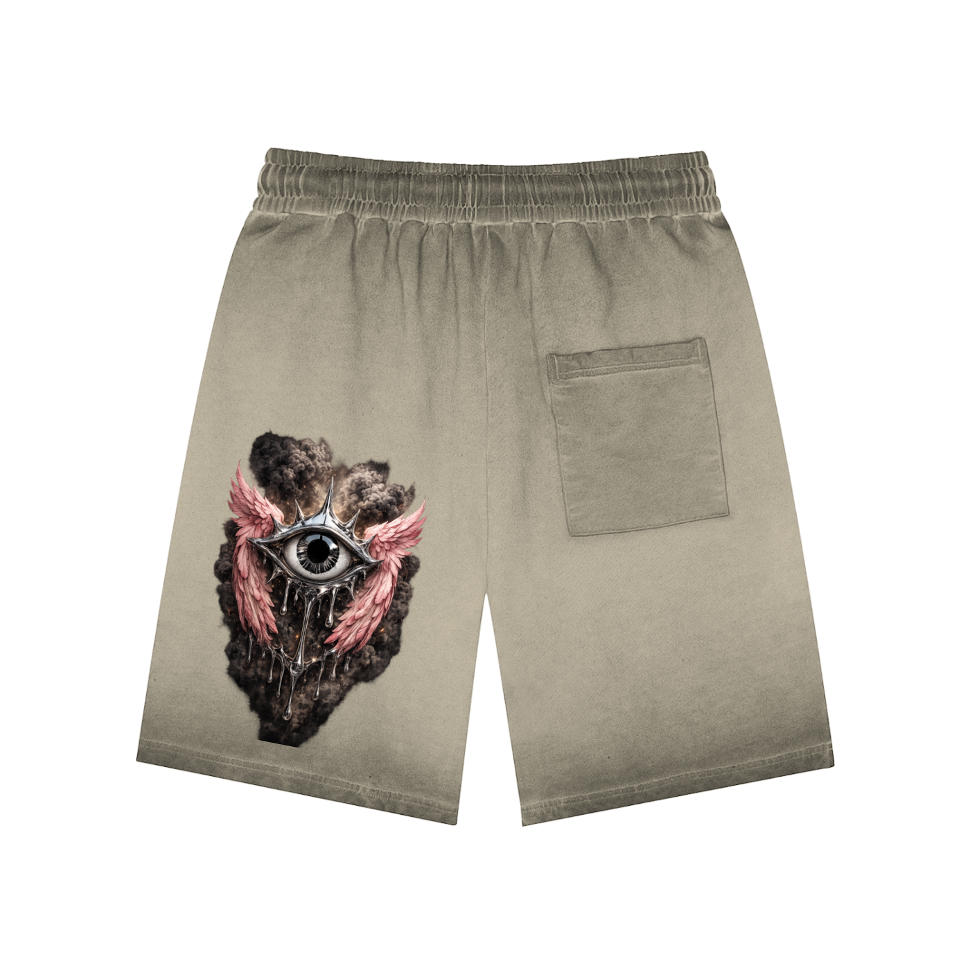 Reverse Dyed Sweatshorts